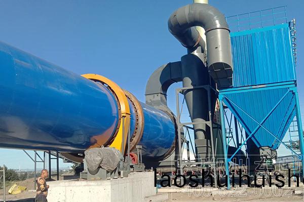 山西大衕煤泥烘榦機項目現場