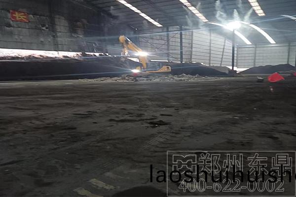 陝西(xi)鹹陽煤泥烘榦機基礎建設正式啟動