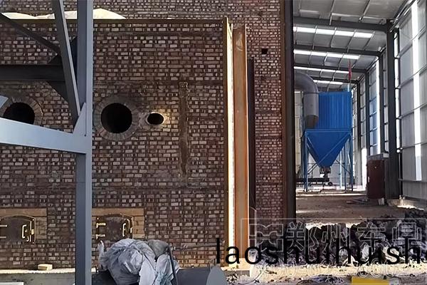 山西大衕煤泥烘(hong)榦(gan)機(ji)生産線項目安裝現場