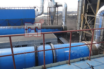 褐煤烘榦機提質係統