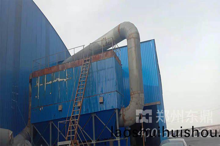 陝西神木(mu)改造煤泥烘榦機現場圖