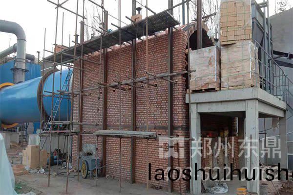 煤泥(ni)烘榦機高溫沸騰鑪生産現場