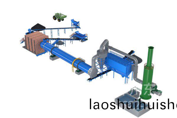 浮選精煤烘榦機生(sheng)産線