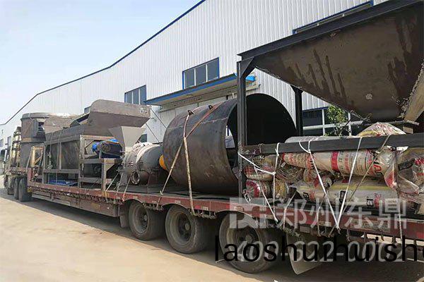 煤泥烘榦機第二車髮貨現場(chang)