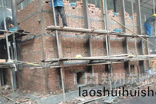 煤泥烘榦機項目安裝現場