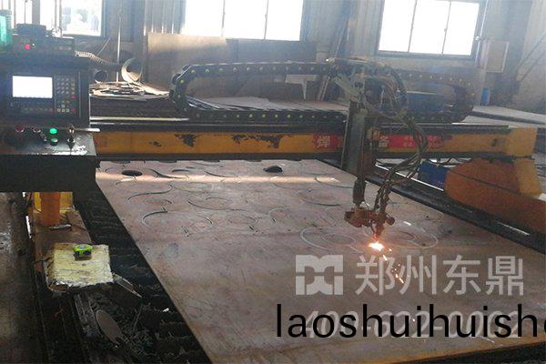 東鼎廠傢煤泥烘榦(gan)機生産車間