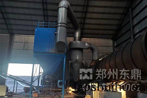 山西朔州客戶浮選精煤烘榦機生産線安(an)裝現場