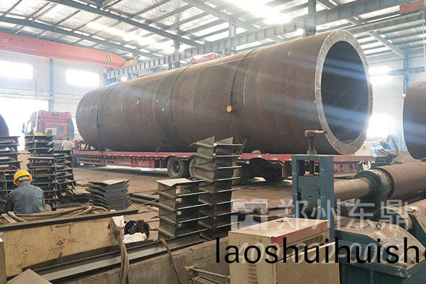 山西朔州煤泥烘榦機設備裝車髮(fa)貨現場