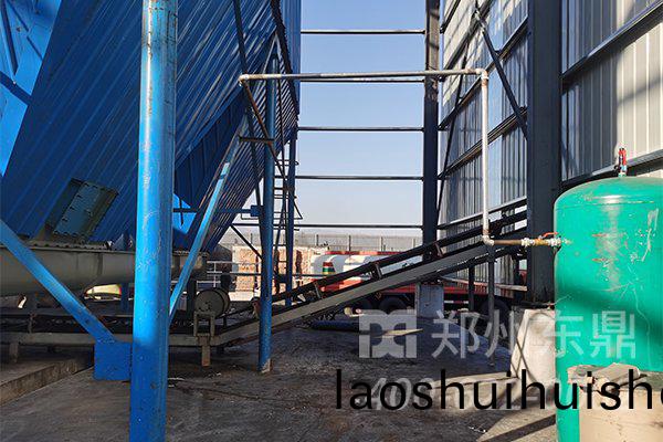 山西利森煤泥榦燥機空機試機現場