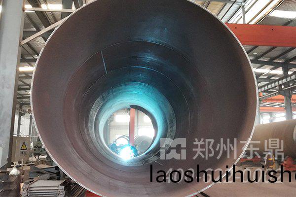 山(shan)西煤泥烘榦機(ji)項目製造現場圖(tu)