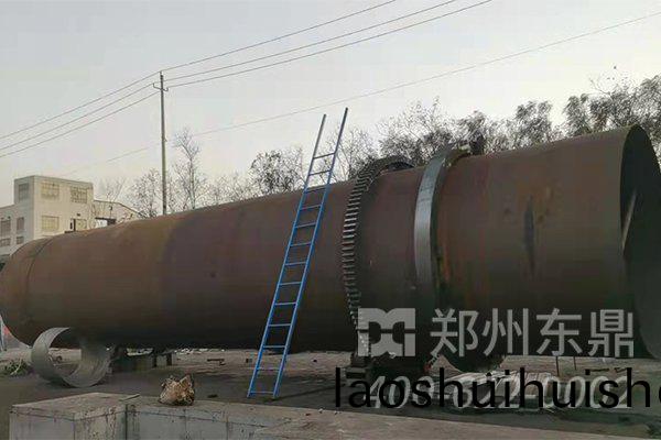 山西孝義煤泥烘榦機設備安裝(zhuang)現場