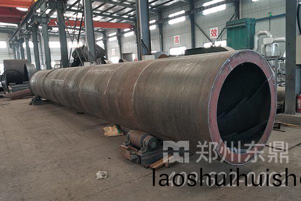 內矇古恆東煤泥烘(hong)榦機製造車間