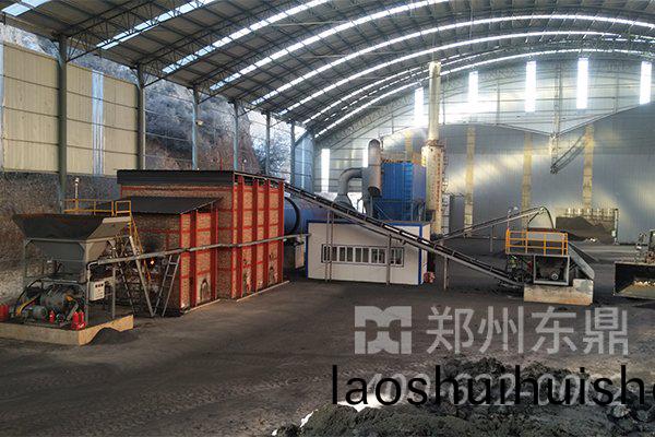 山(shan)西夀陽煤(mei)泥烘榦機(ji)械設備運行(xing)現場